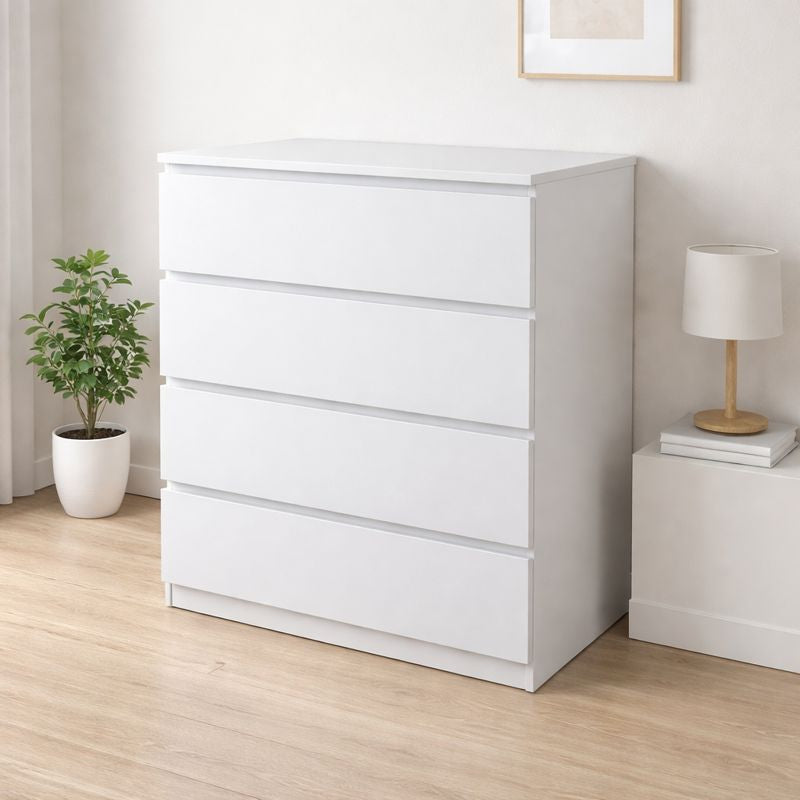 Cómoda 4 cajones blanca