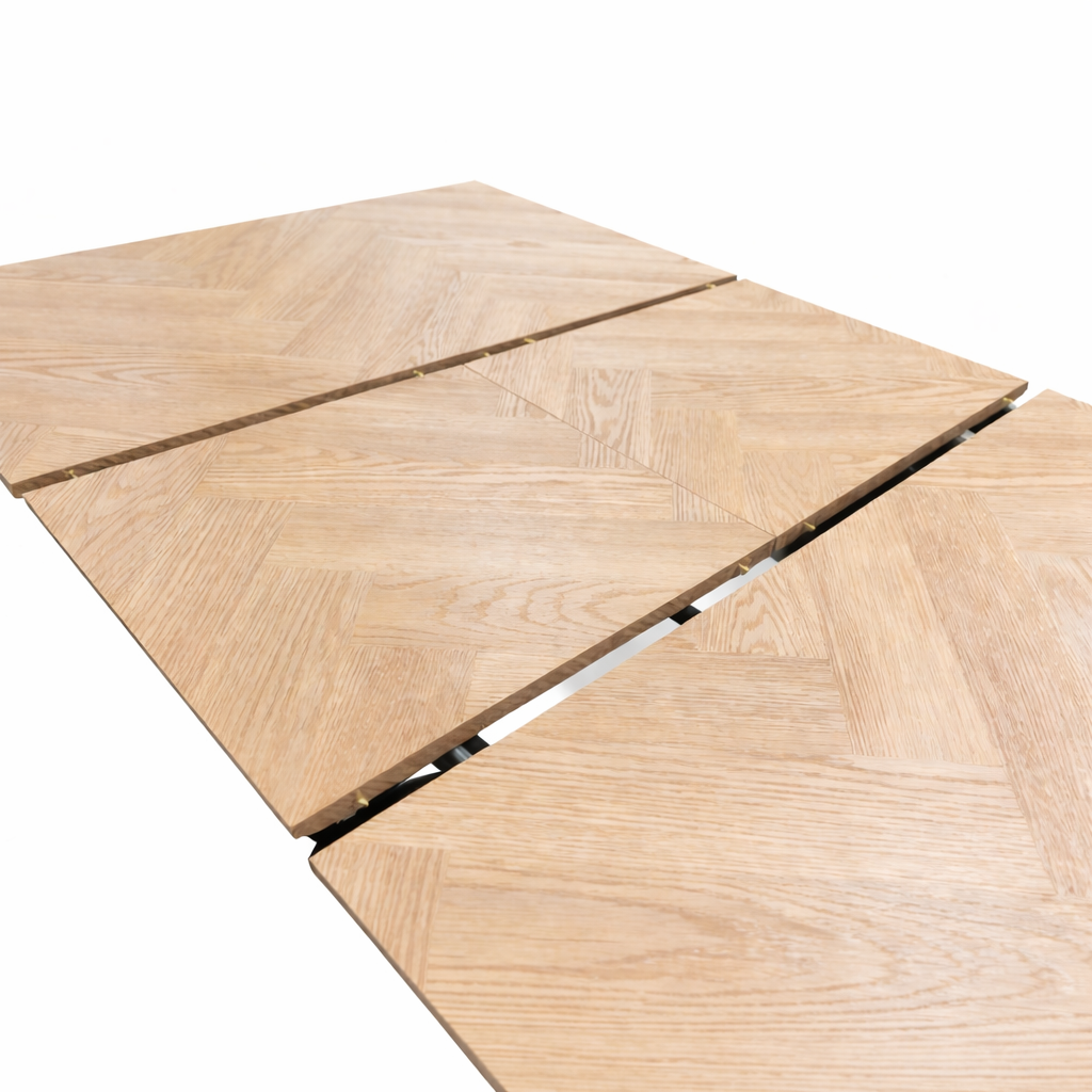 Mesa extensible moderna de comedor