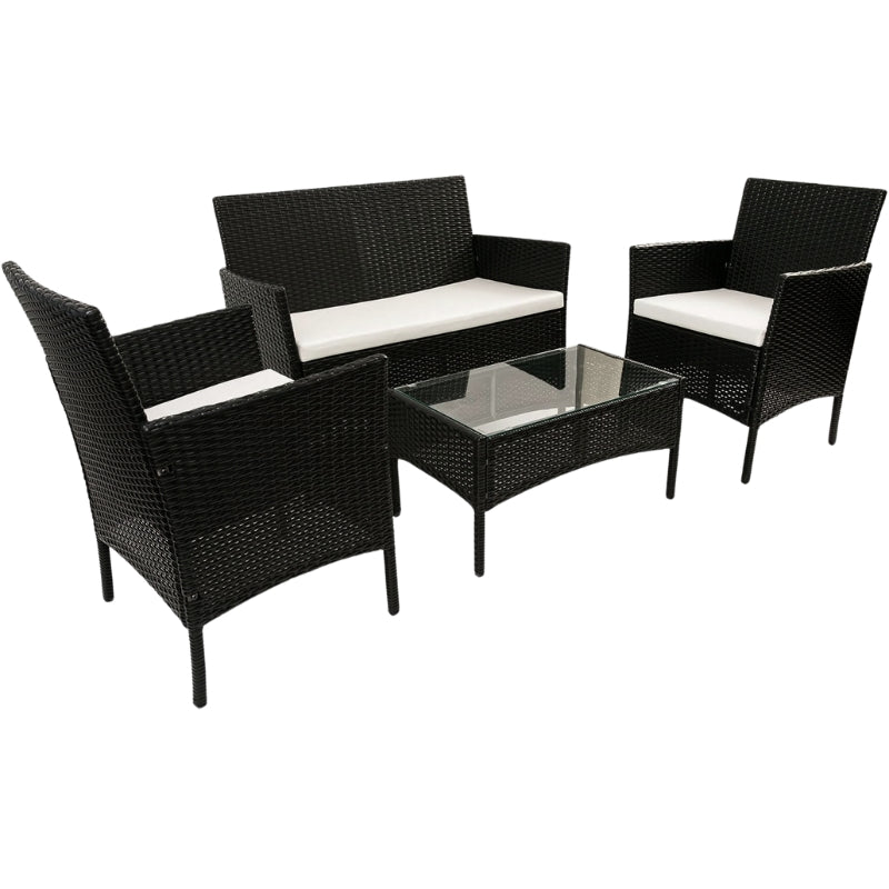 Conjunto Exterior Acolchado 4 Piezas