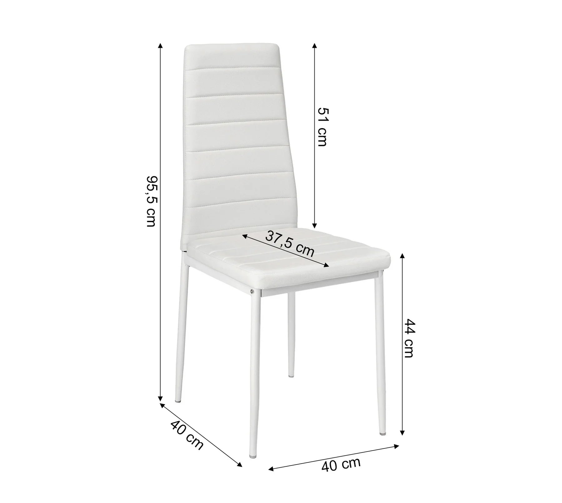 Mesa extensible de cristal comedor 110/170 cm con 6 sillas