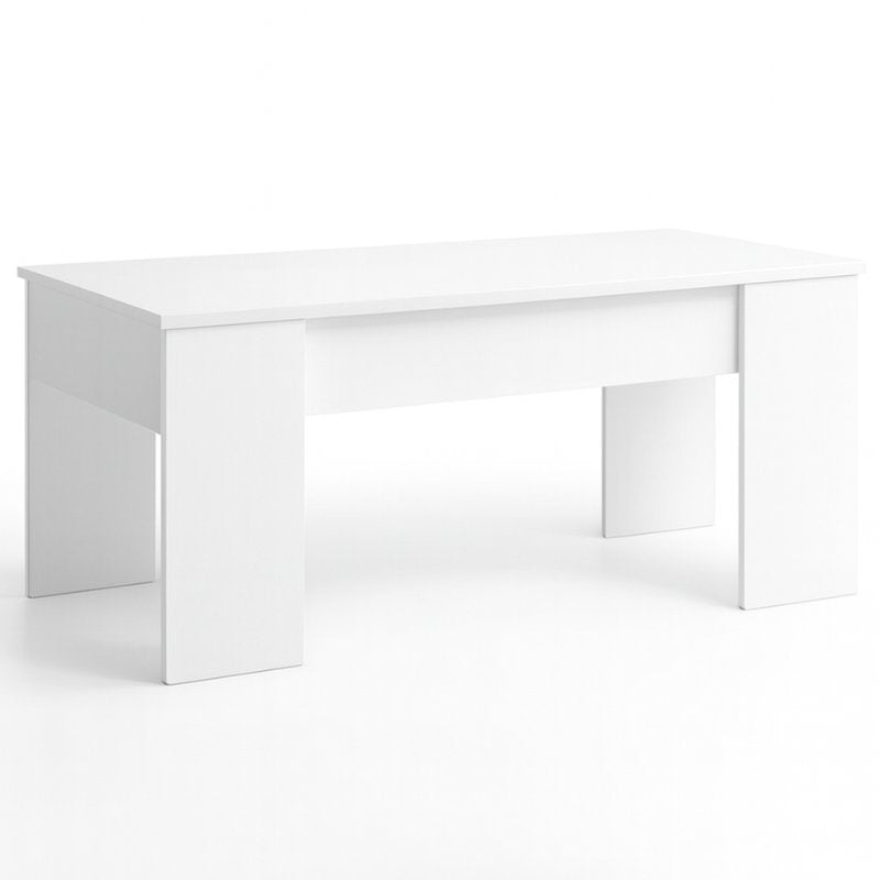 Mesa de Centro Elevable Moderna en Melamina