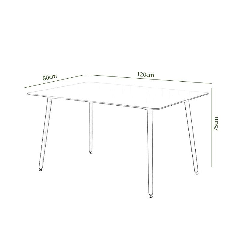 Mesa Cocina Nórdica Melamina