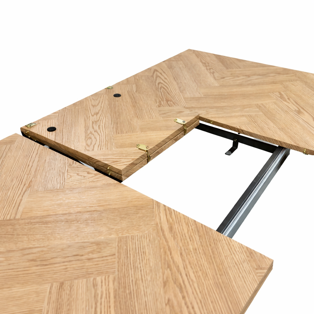 Mesa extensible moderna de comedor