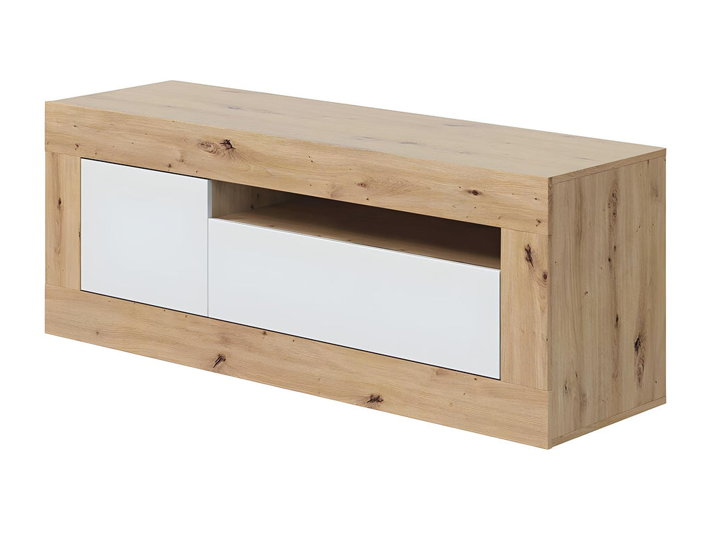 Mueble TV moderno 2 puertas 139x42x53