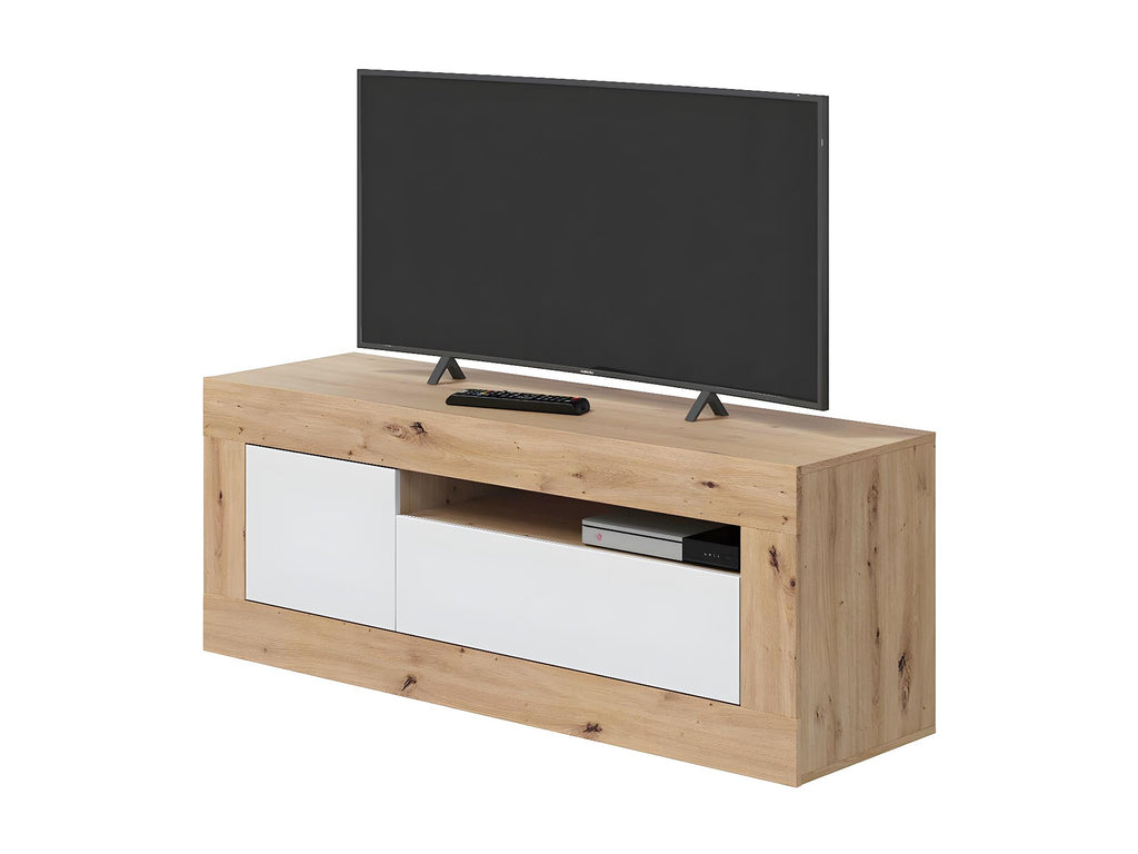 Mueble TV moderno 2 puertas 139x42x53