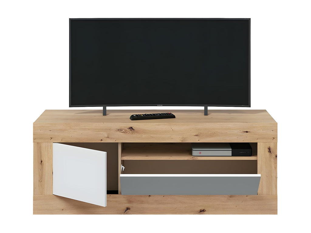 Mueble TV moderno 2 puertas 139x42x53