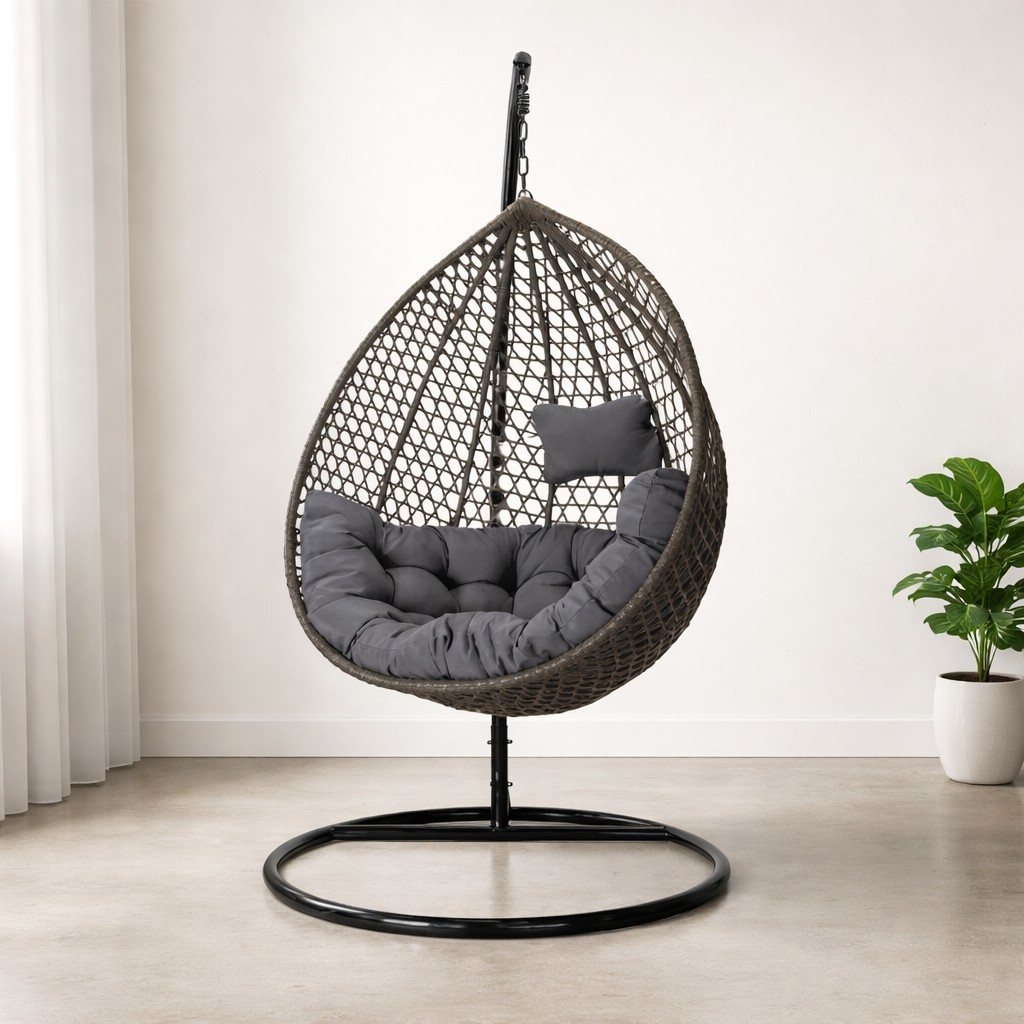 Silla mecedora para exteriores e interiores – comodidad y estilo