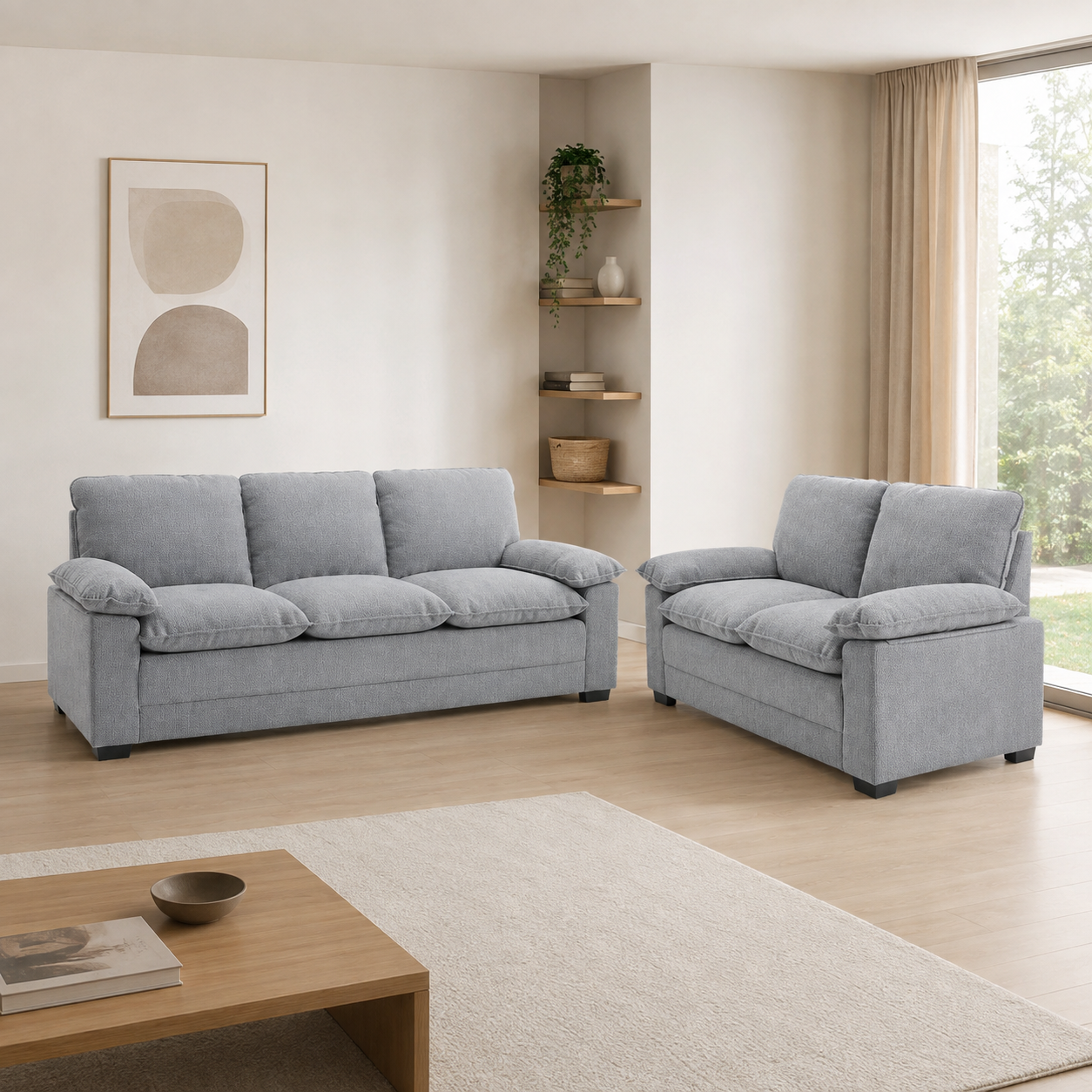 Conjunto de Sofas 3+2 Plazas
