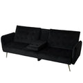 Sofá Cama Terciopelo Clic Clac con Portavasos 180cm