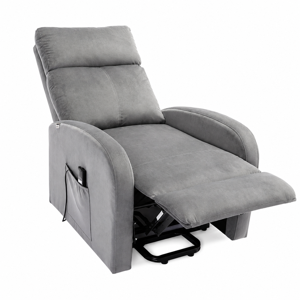 Sillon Reclinable Electronico Irene 1 Plaza Gris